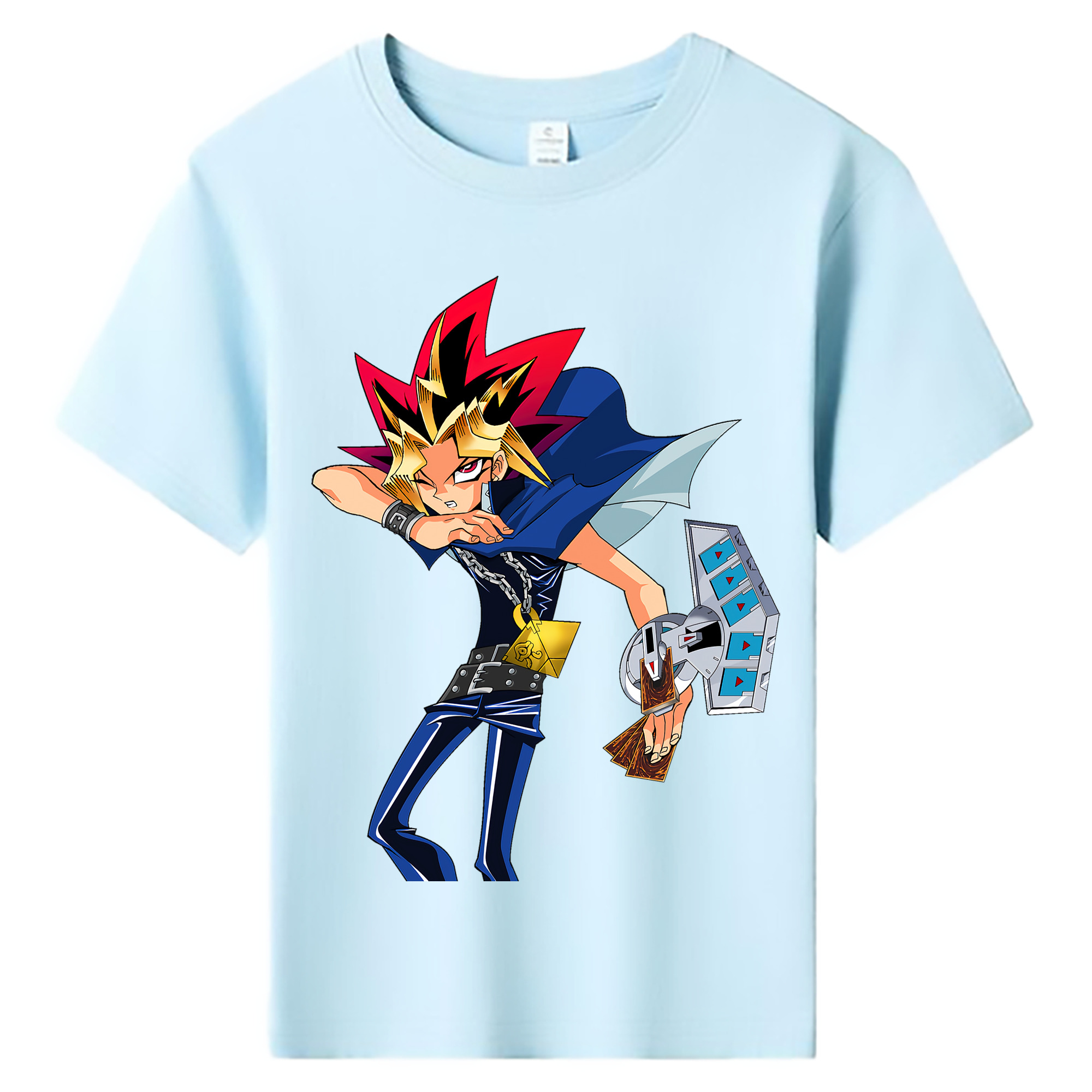 （画像用） 遊☆戯☆王 Yu-Gi-Oh! 綿100％キッズTシャツ（フロントプリント）